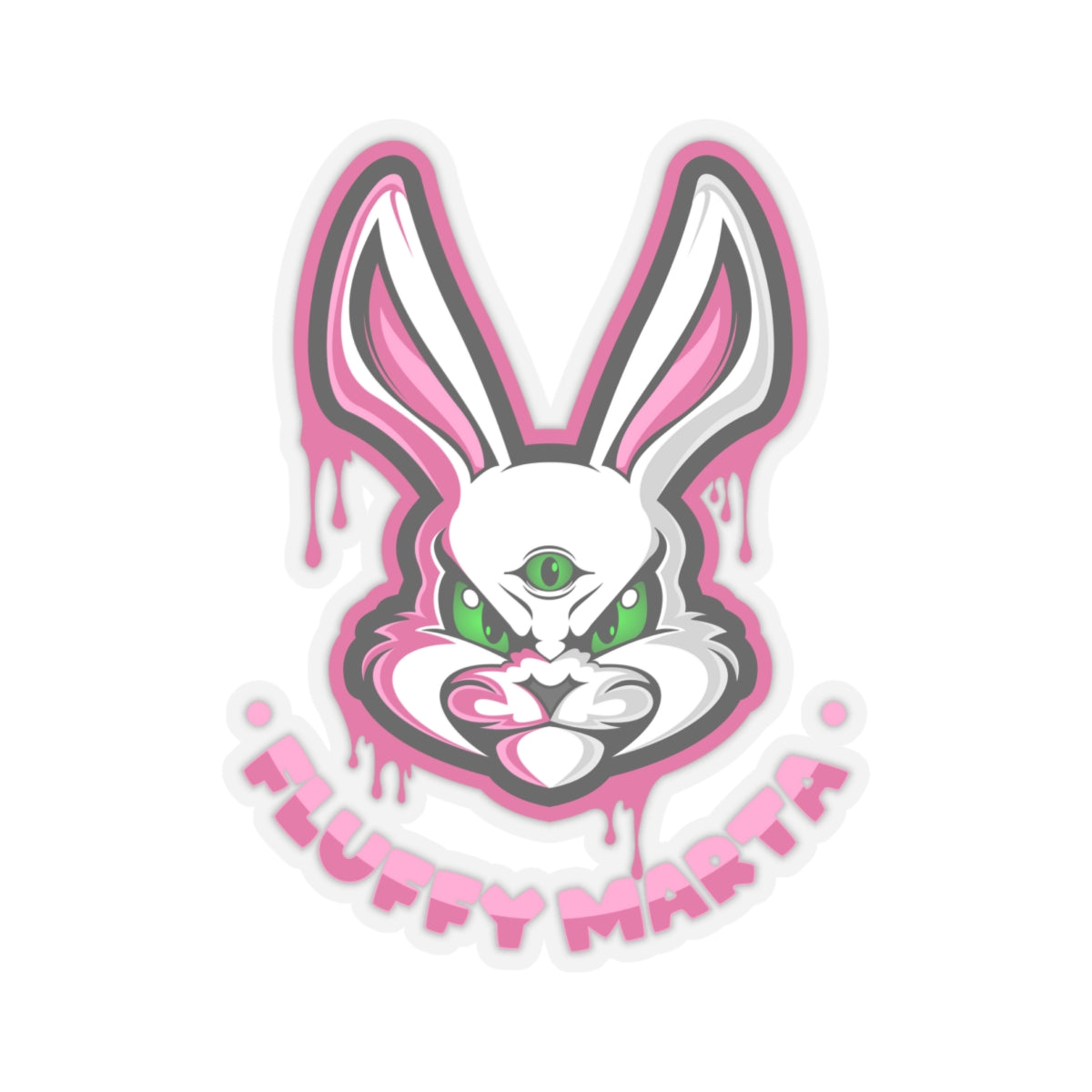 "Fluffy Marta" Stickers