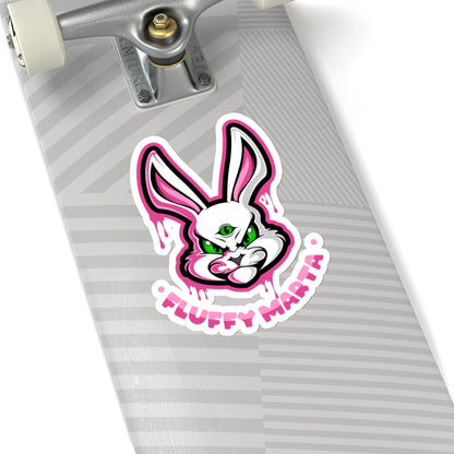 "Fluffy Marta" Stickers