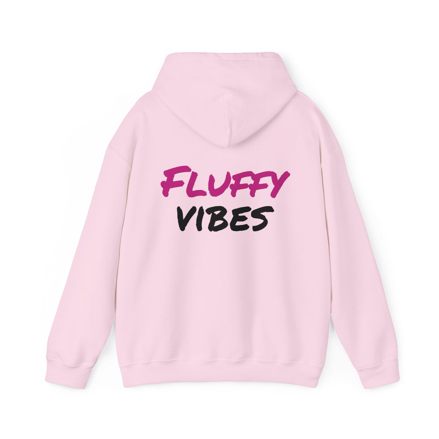 "Fluffy Vibes" Unisex Hooded Sweatshirt