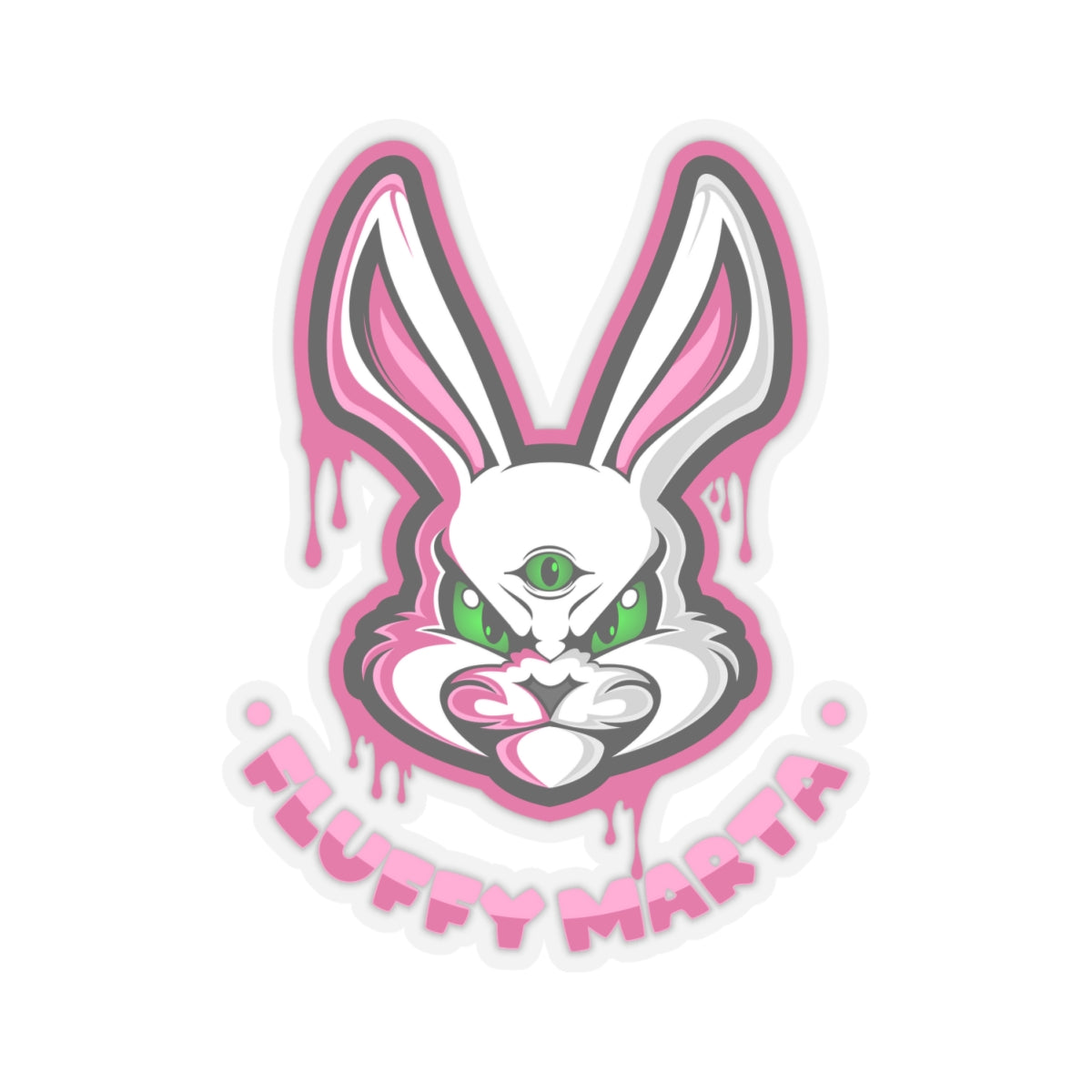 "Fluffy Marta" Stickers
