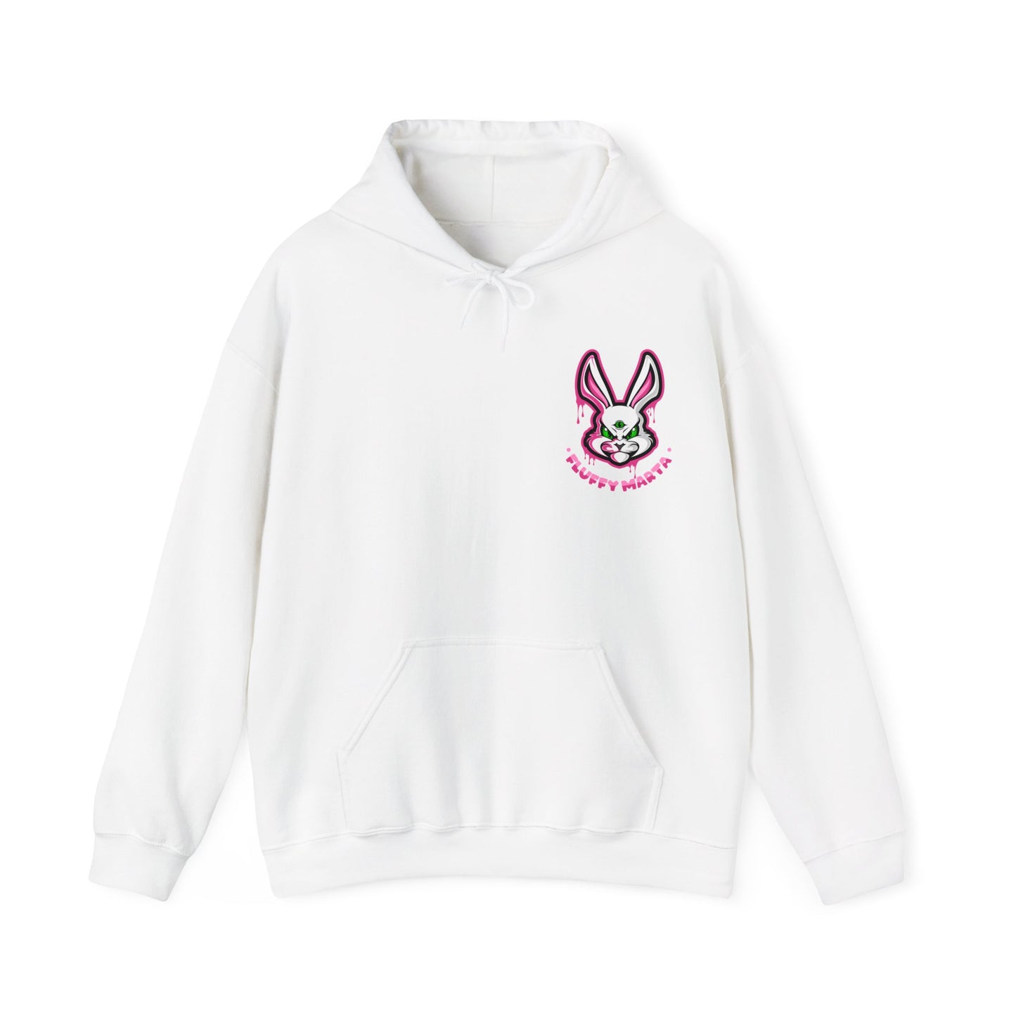 "Fluffy Vibes" Unisex Hooded Sweatshirt