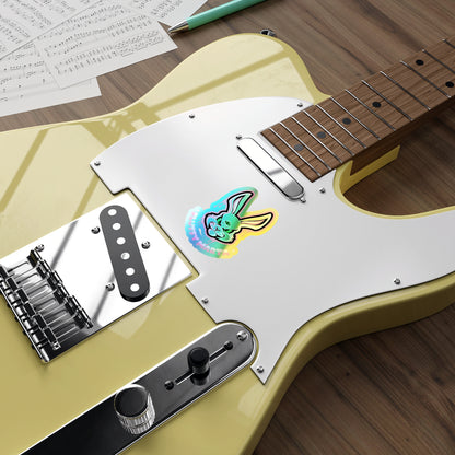 "Fluffy Marta" Holographic Stickers