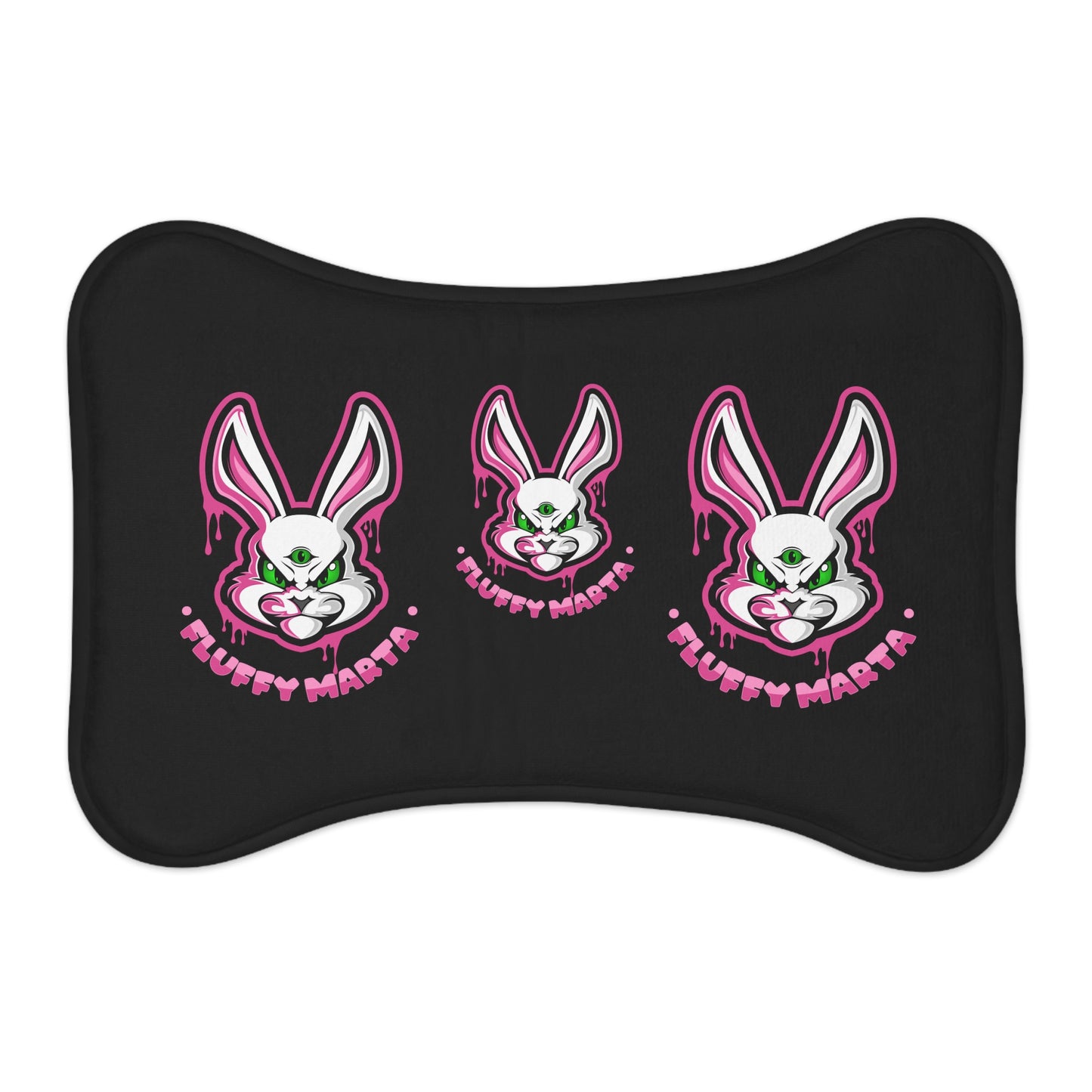 "Fluffy Marta" Pet Feeding Mat