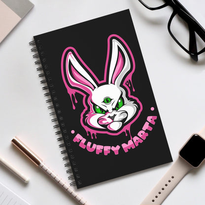 "Fluffy Marta" Spiral Journal