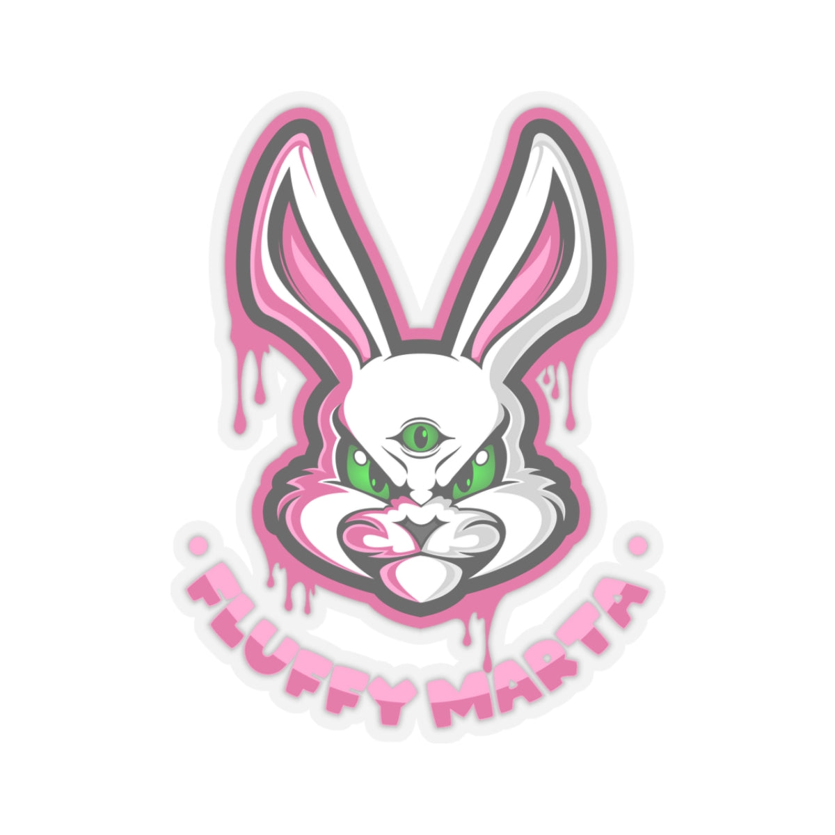 "Fluffy Marta" Stickers