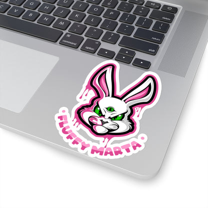 "Fluffy Marta" Stickers