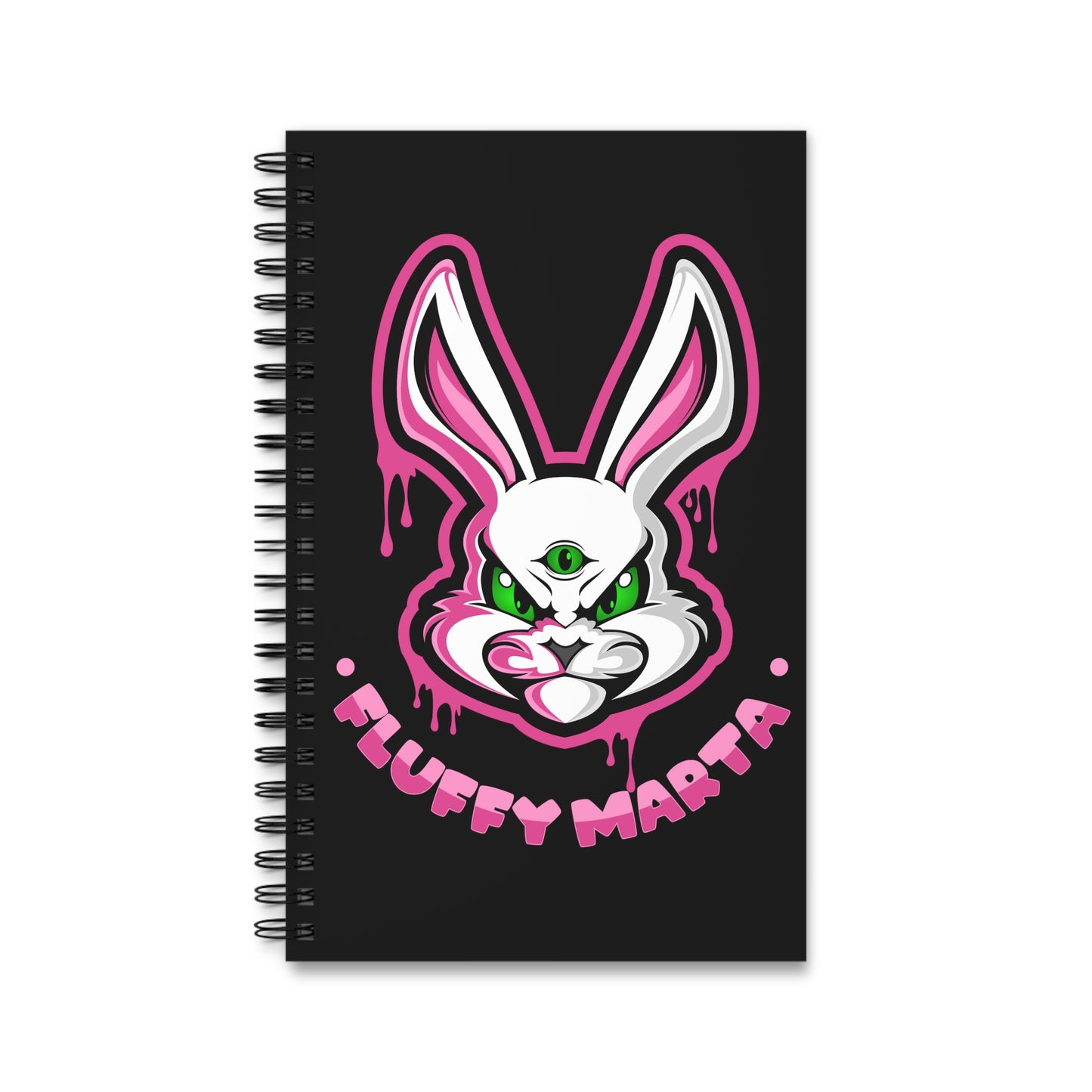 "Fluffy Marta" Spiral Journal