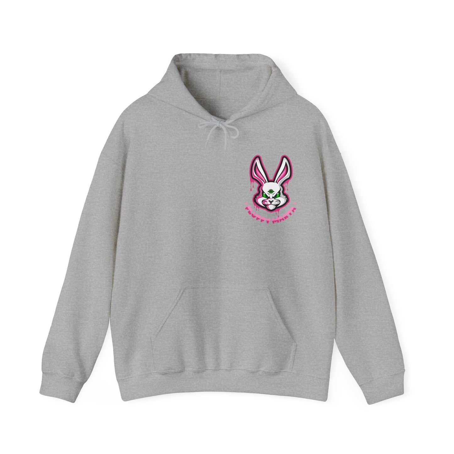 "Fluffy Vibes" Unisex Hooded Sweatshirt