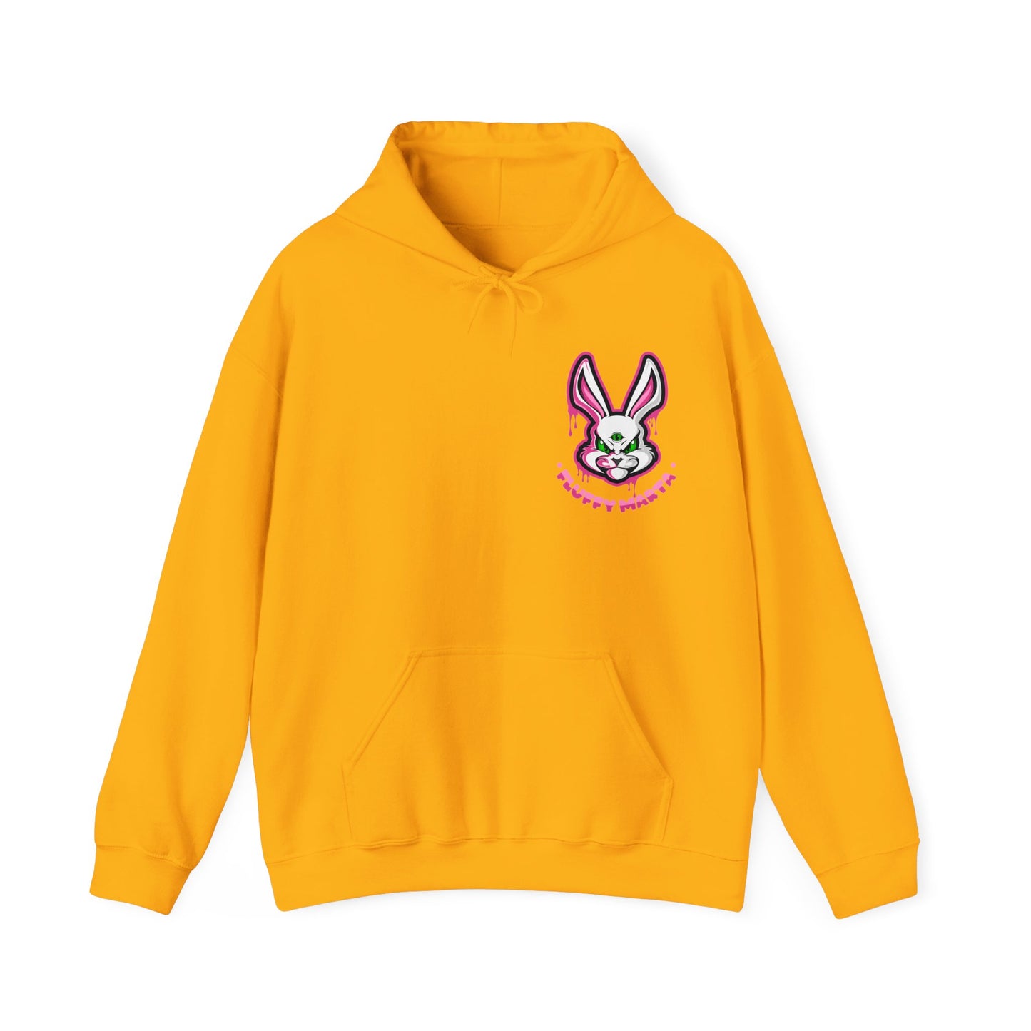 "Fluffy Vibes" Unisex Hooded Sweatshirt